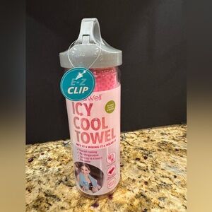 TheraWell Icy Cool Towel in Pink: new sealed container